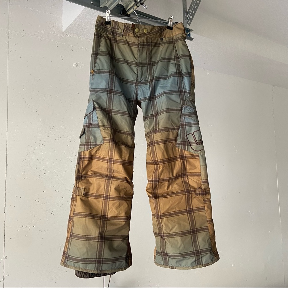 Plaid Burton Snowboard Pants The White Collection